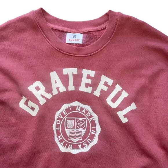 Sundry Oversized Graphic Sweater Extra Small - Picture 4 of 6